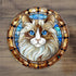 Cat Ragdoll Glass Suncatcher Worktop Saver